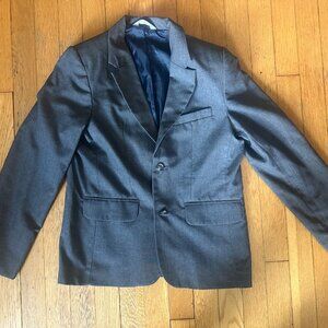 Boys size 12 blazer, Cat & Jack, dark grey